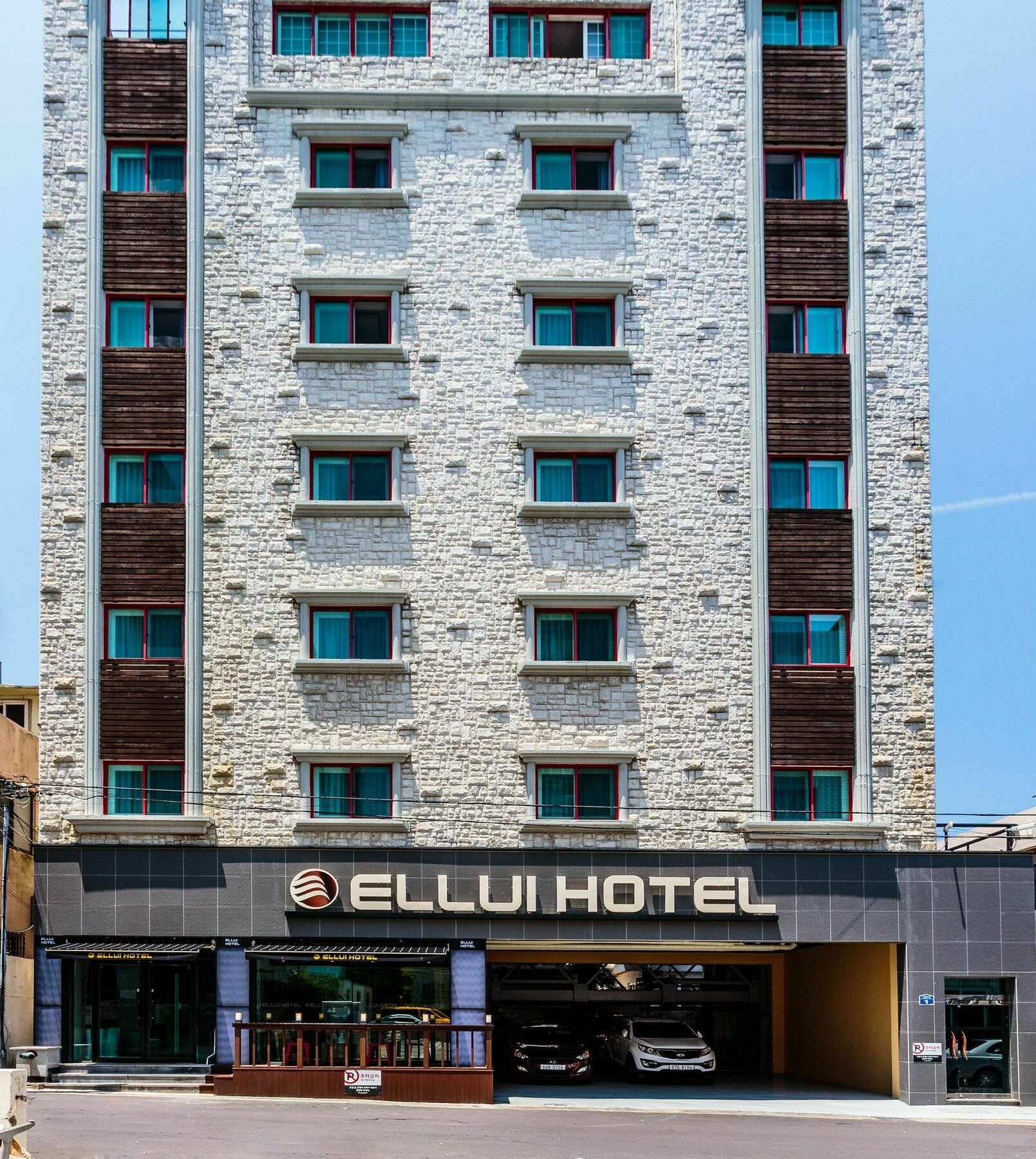 エルイ ホテル チェジュ 済州市 エクステリア 写真